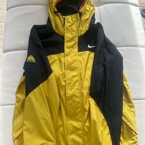 Nike ACG Black and Yellow Outerwear